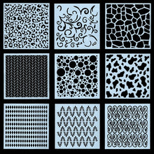 Load image into Gallery viewer, Creative Irregular Flower Stencils For Walls Painting Scrapbooking Cute Gift Stamp Photo Album Decor Embossing Paper Cards Craft